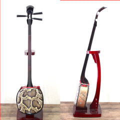 岸本尚登作 黒木与那城 強化張り (接ぎ木)240902 – 沖縄三線 和於屋